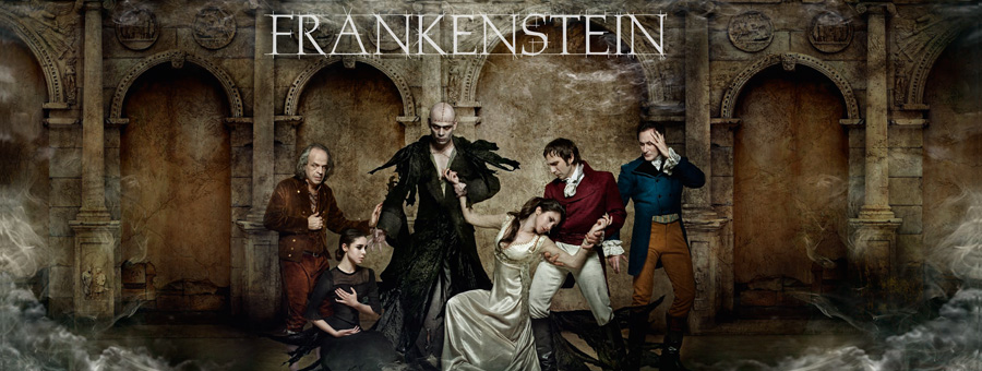 Daniel Ortiz en una Imagen promocional de Frankenstein.